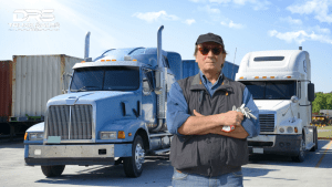 government contractor, local, city, truck driver, truck load, semi truck, truck